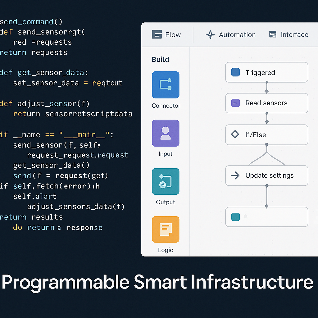 Programmable smart infrastructure